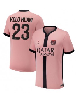 Billige Paris Saint-Germain Randal Kolo Muani #23 Tredjedrakt 2024-25 Kortermet